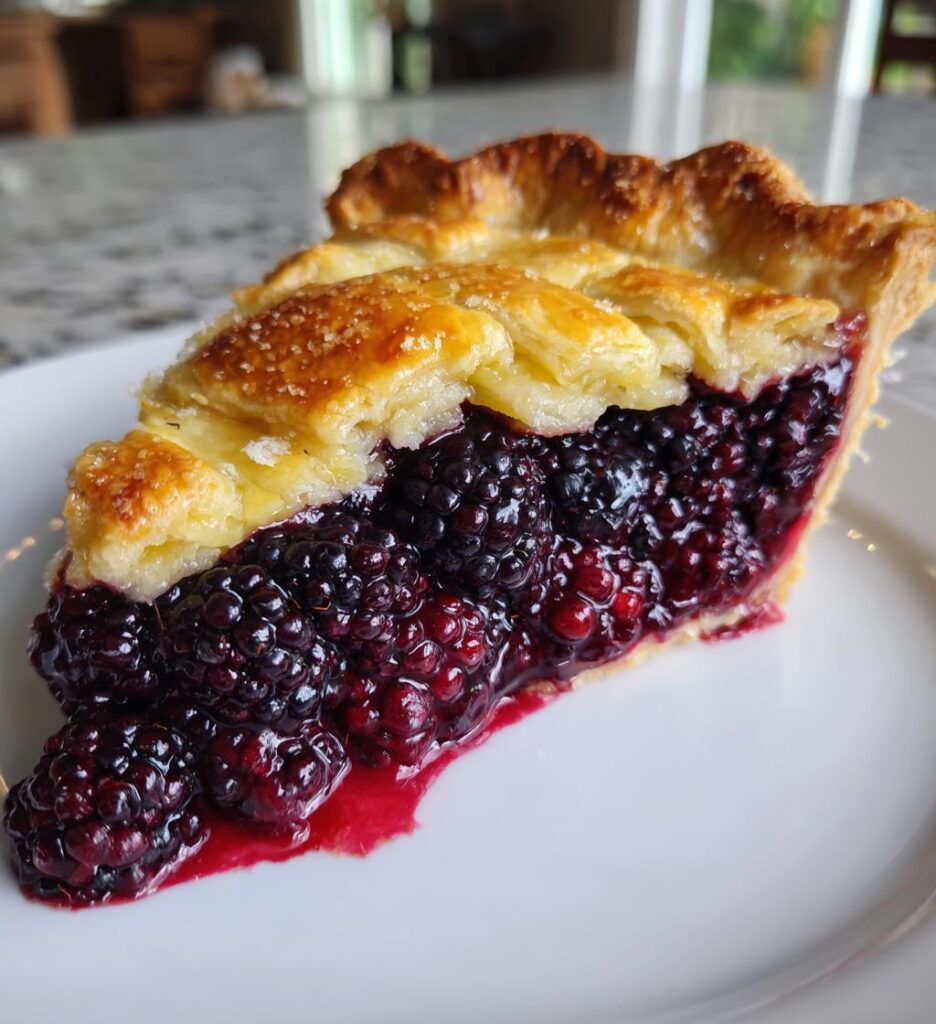 Blackberry Lemon Pie