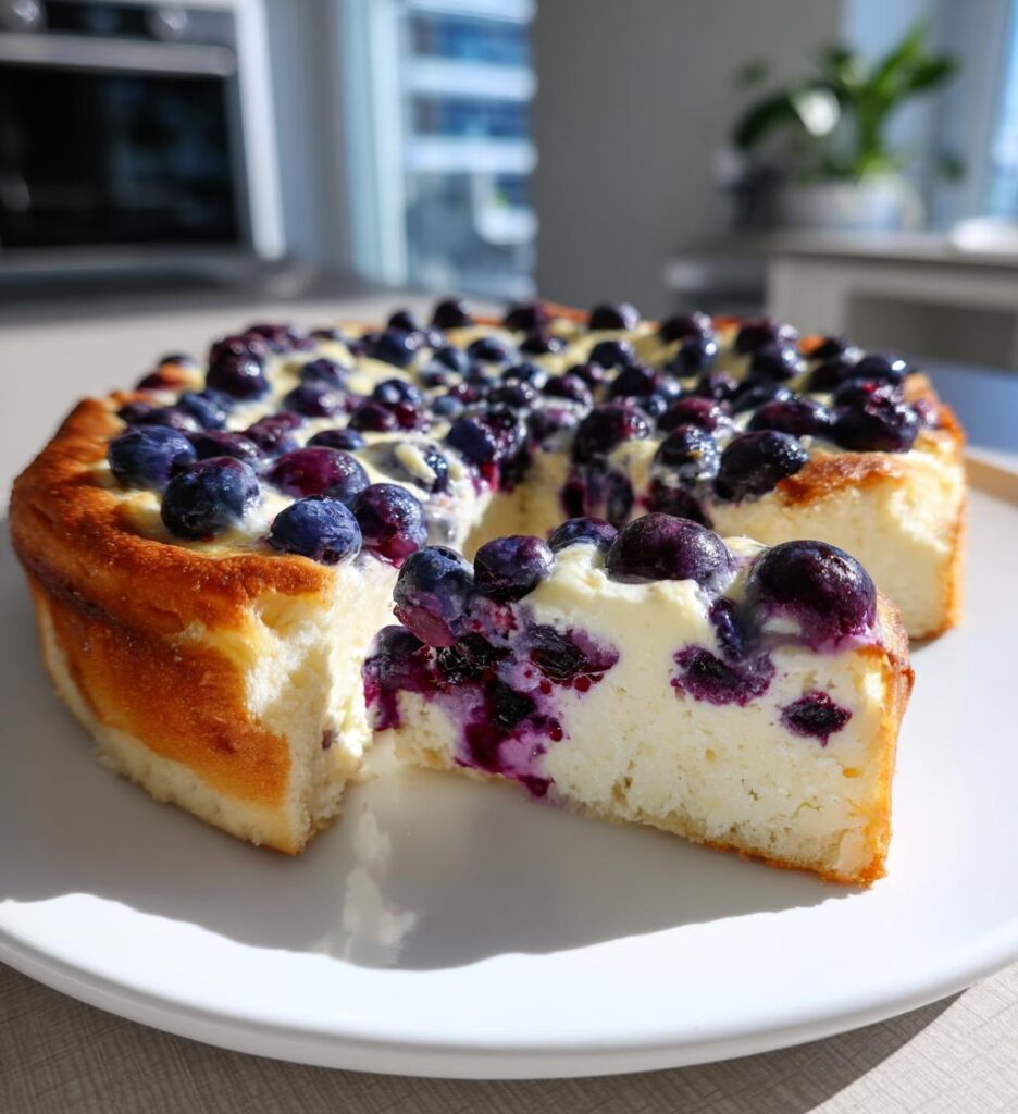 Blueberry Cheesecake Danish Focaccia