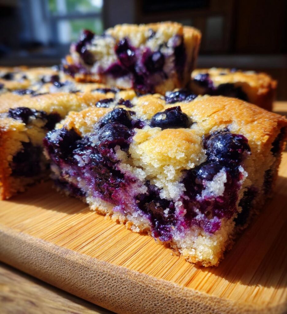 Blueberry Cookie Bars