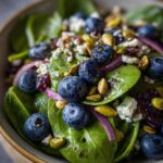 Blueberry Pistachio Spring Salad