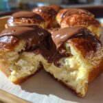 Boston Cream Pie Stuffed Hawaiian Rolls