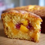 Brown Sugar Peach Cake