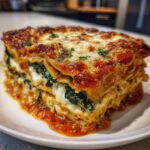 Butternut Squash Spinach Lasagna