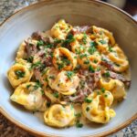 Buttery Steak Tortellini