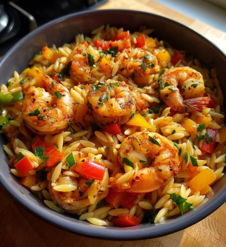 Cajun Dirty Orzo