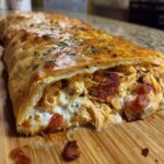Chicken Bacon Ranch Stromboli