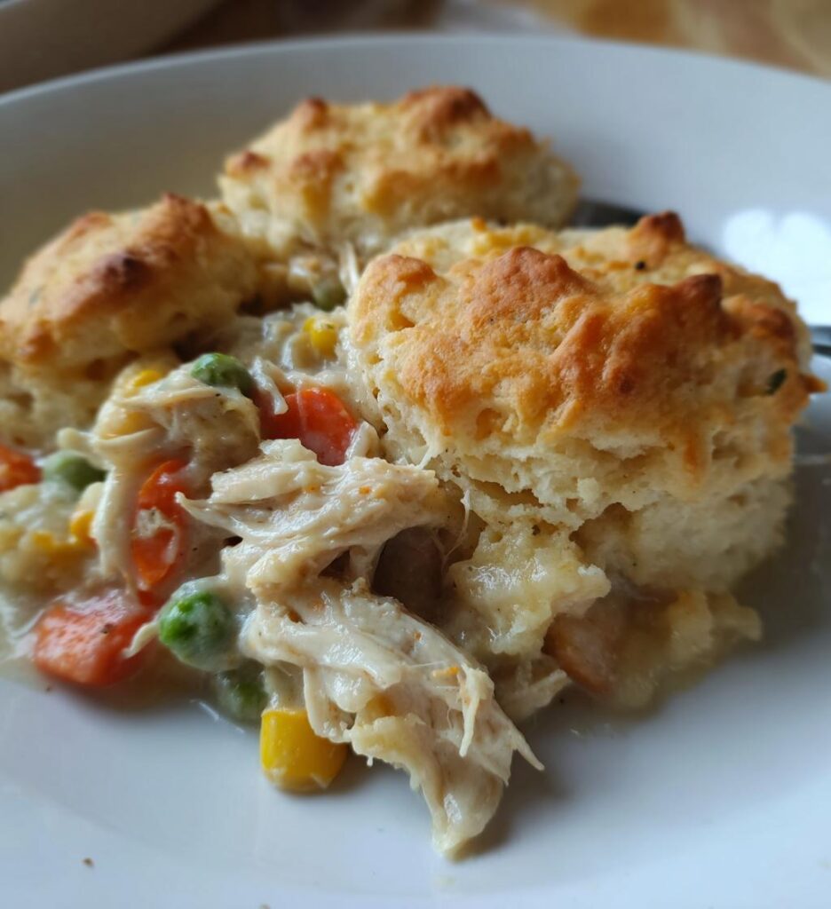 Chicken Biscuit Pot Pie