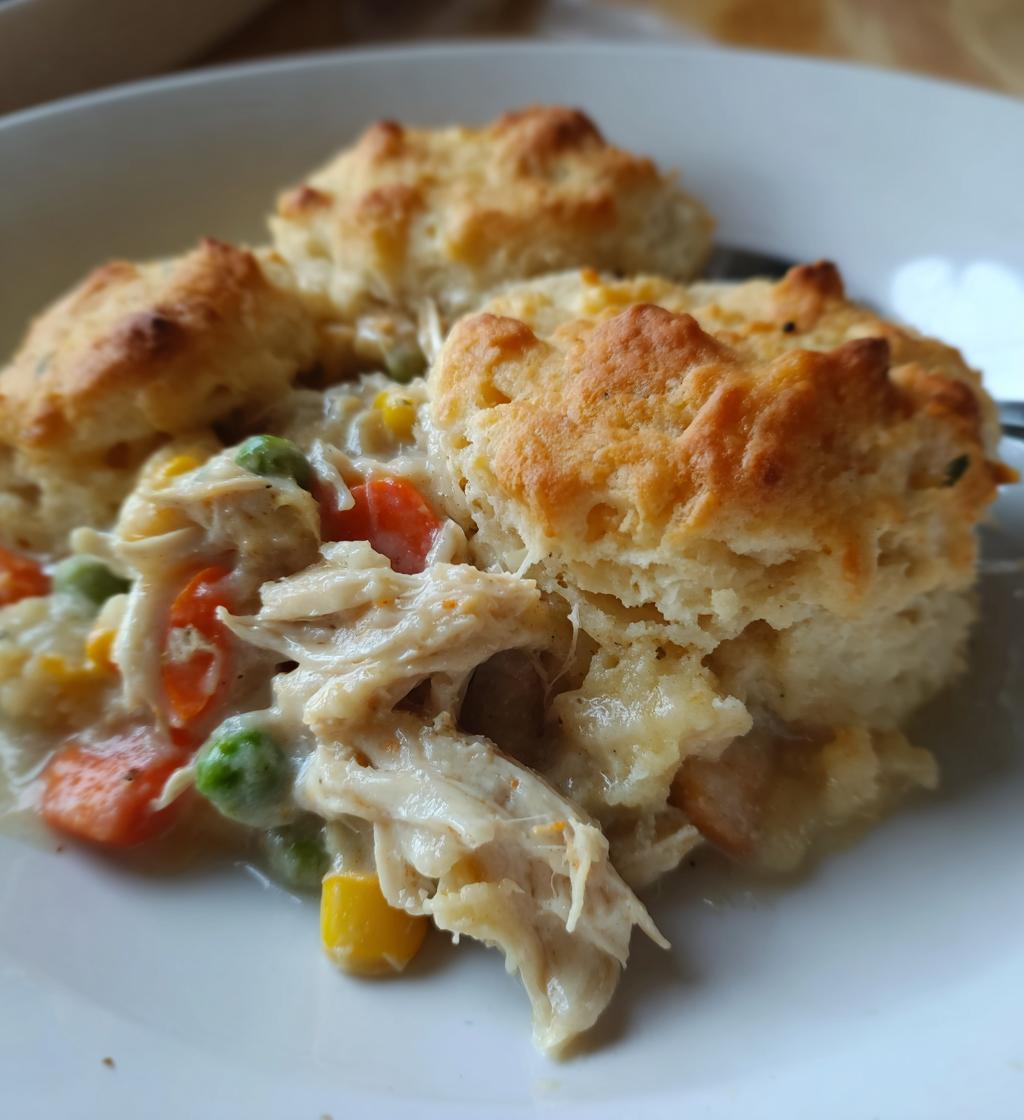 Chicken Biscuit Pot Pie