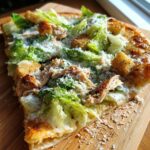 Chicken Caesar Salad Pizza