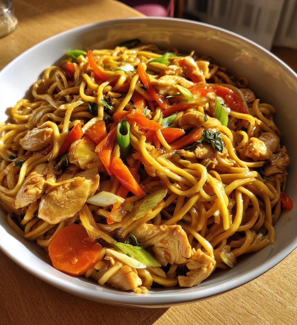 Chicken Lo Mein