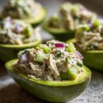 Chicken Salad Stuffed Avocados