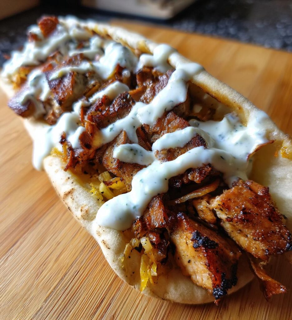 Chicken Shawarma with Garlic Sauce
