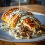 Chicken Wellington with Dijon Cream Sauce