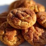 Churro Crinkle Cookies