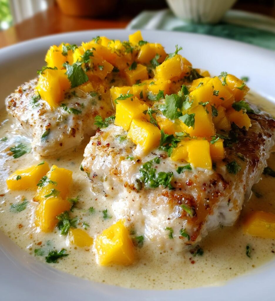 Coconut Mango Fish