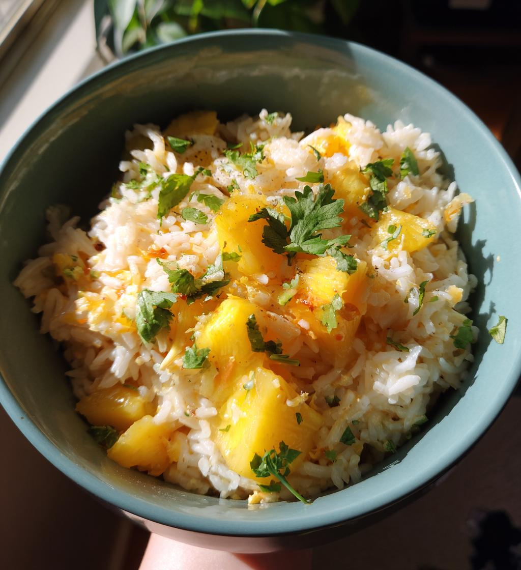 Coconut Pineapple Rice