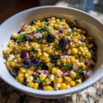 Corn and Blueberry Salad