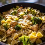 Cowboy Butter Lemon Bowtie Chicken Broccoli