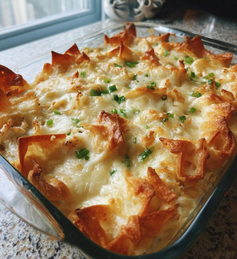 Crab Rangoon Casserole