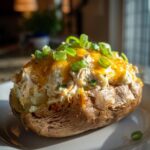 Crack Chicken Stuffed Baked Potatoes