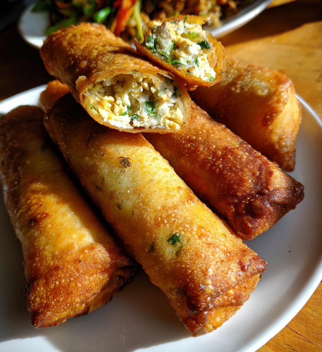 Cream Cheese Rangoon Rolls