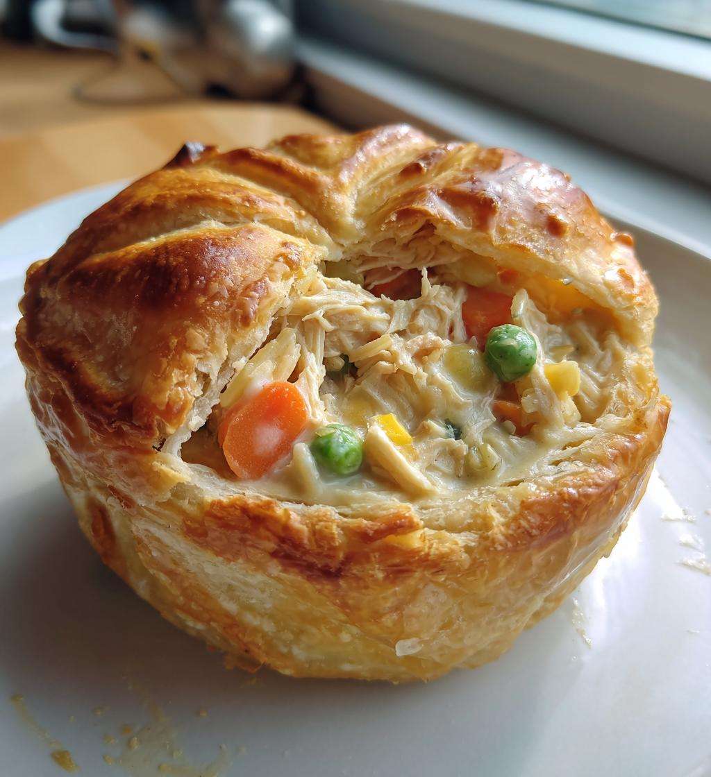 Creamy Chicken Pot Pie with Orzo