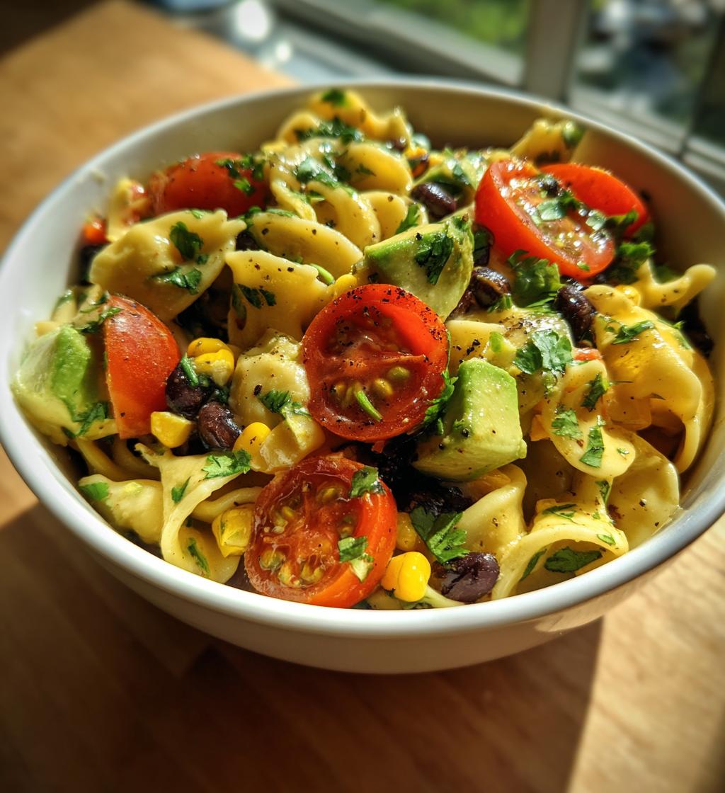 Creamy Cilantro Lime Pasta Salad