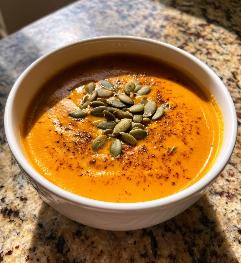 Creamy Roasted Apple Pumpkin Soup