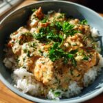 Creamy Smothered Chicken Rice