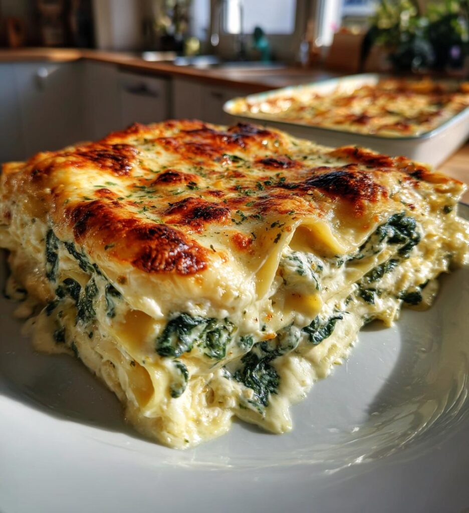 Creamy White Lasagna