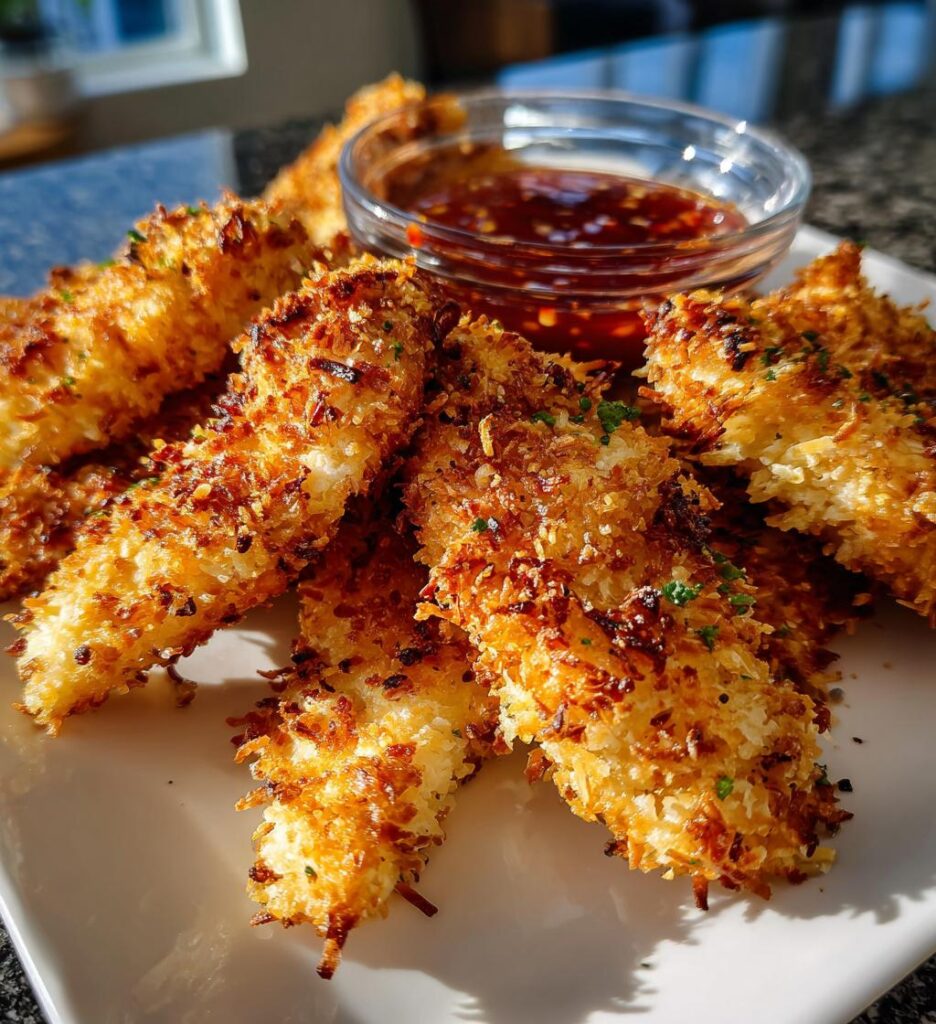 Crispy Coconut Chicken Tenders