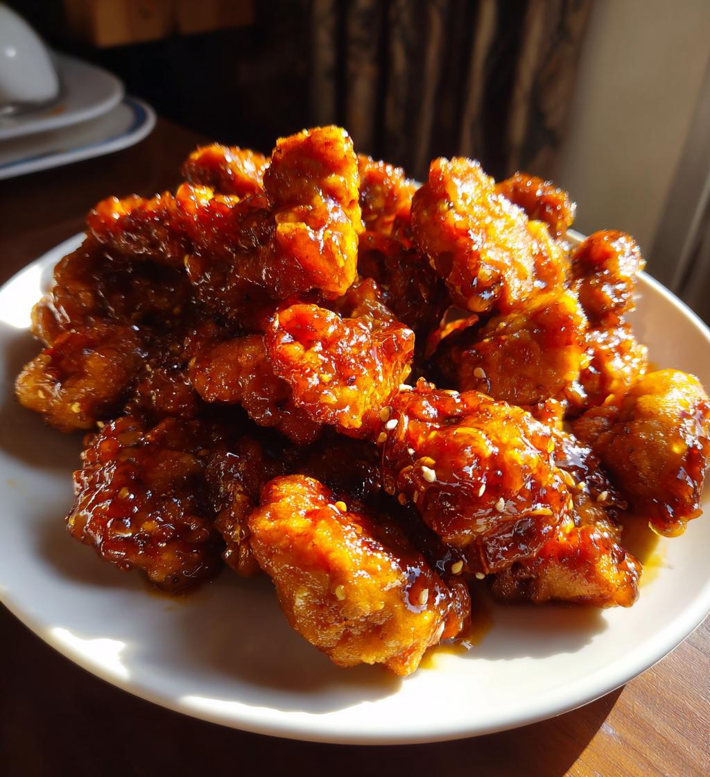 Crispy Sticky Honey Chicken