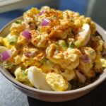 Deviled Egg Macaroni Salad