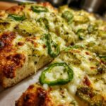 Dill Pickle and Garlic Pizza