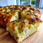 Dill Pickle Focaccia Bread