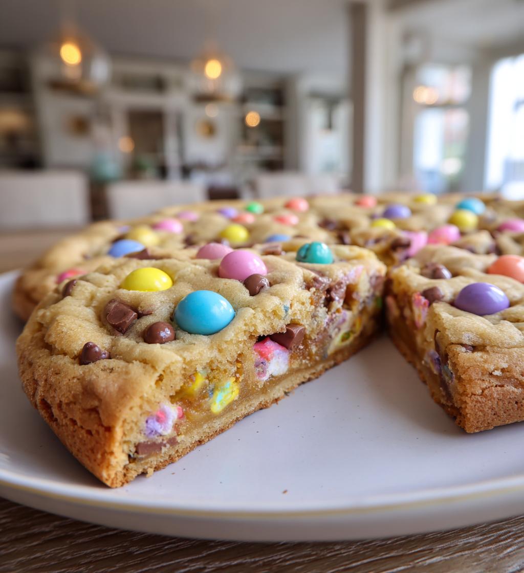 Easter Cookie Cake