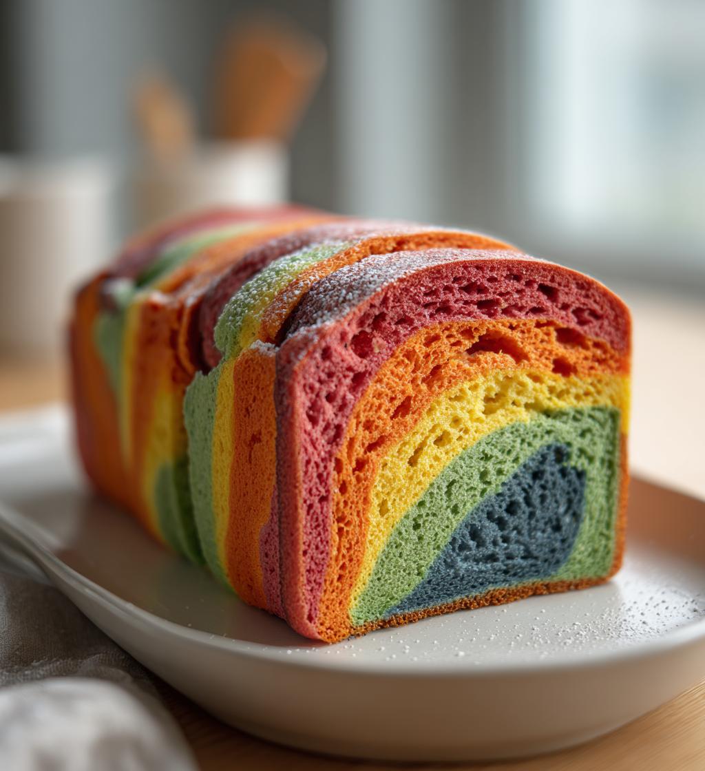 Easy Rainbow Bread