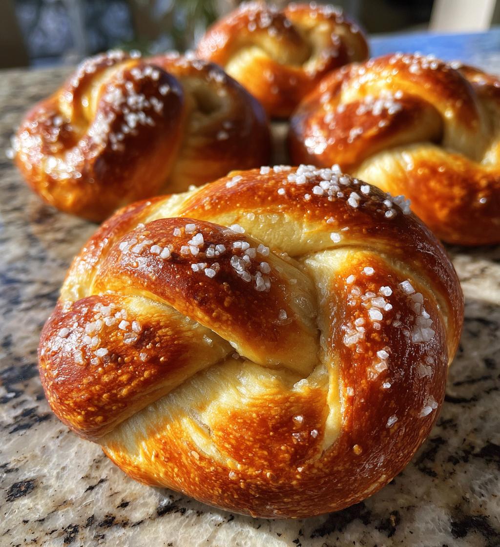 Easy Soft Pretzel Knots