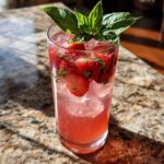 Easy Strawberry Basil Lemonade