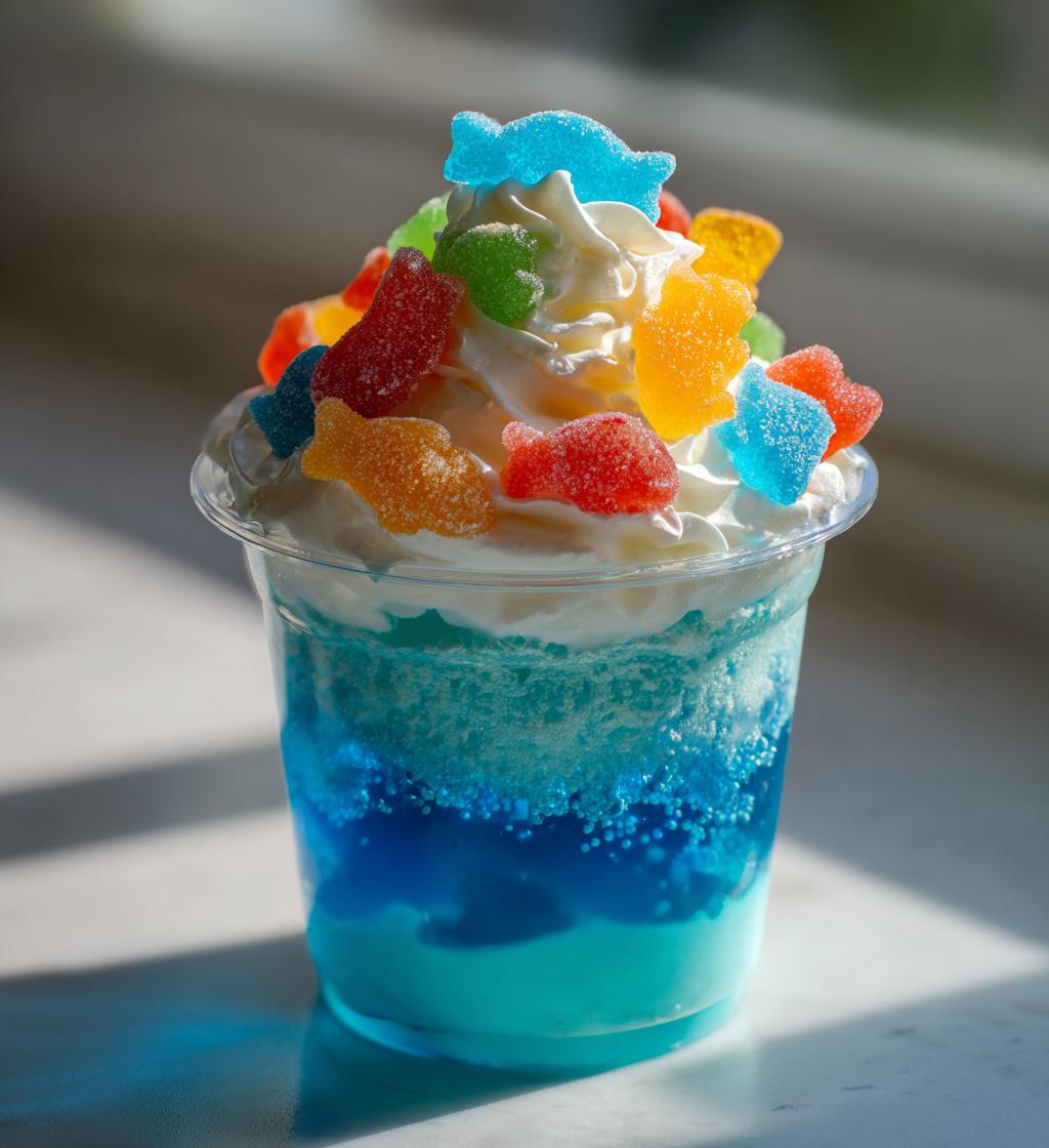Edible Aquarium Gelatin Dessert
