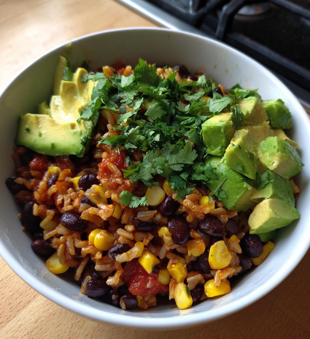 Fiesta Black Bean Bowls