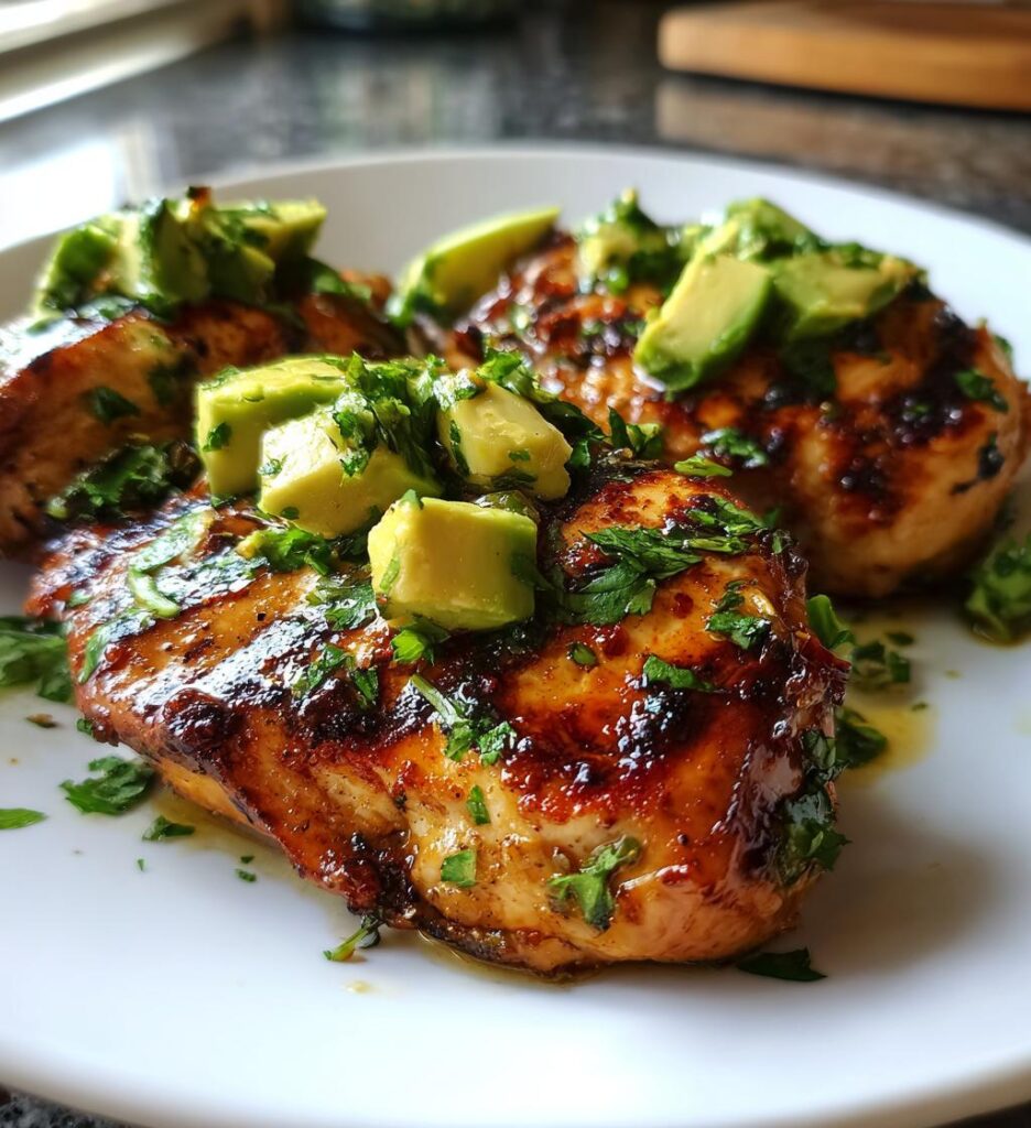 Fiesta Lime Chicken with Avocado