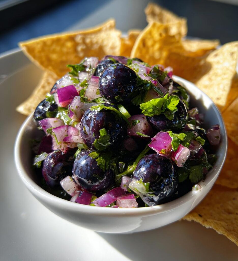 Fresh Blueberry Salsa