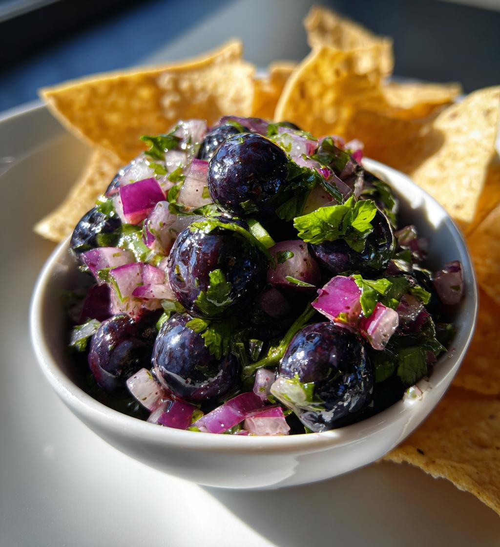Fresh Blueberry Salsa