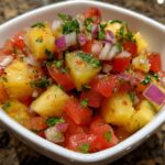Fresh Pineapple Pico de Gallo