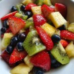 Fruit Salad with Honey Lime Dressing