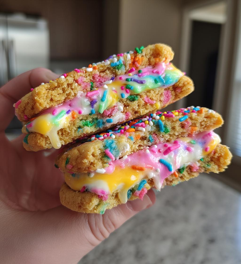Funfetti Sandwich Cookies