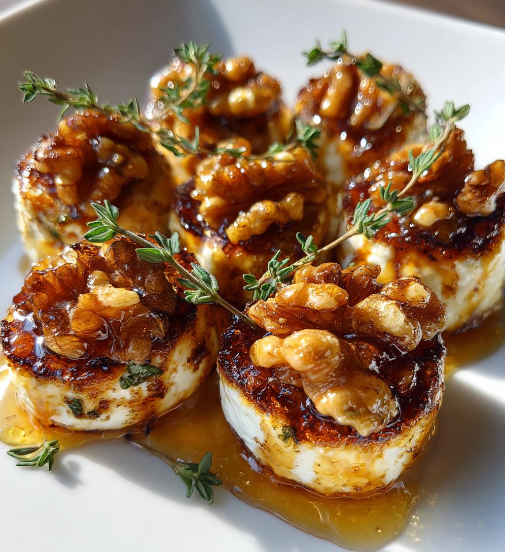 Goat Cheese and Honey Bites