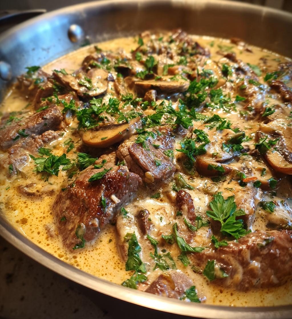Gordon Ramsay Beef Stroganoff