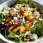 Grilled Pineapple Salad with Creamy Citrus Dressing